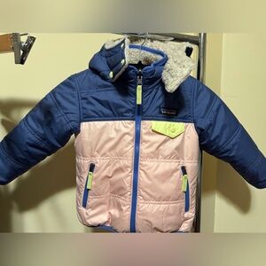 Patagonia Kids Puffer Jacket - Blue and Pink